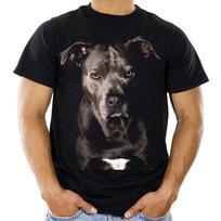 Koszulka z psem Amstaffem Amerykański Staffordshire terrier Amstaff męska M JHK