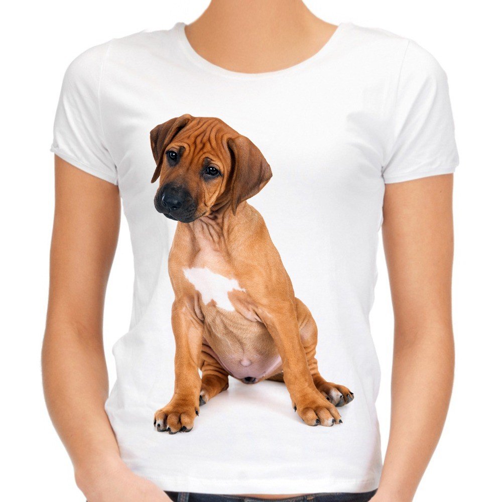 Rhodesian Ridgeback Clothes Koszulka z psem rasy rhodesian ridgeback damska XXL - Stedman | Moda ...