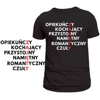 KOSZULKA Z ZABAWNYM NADRUKIEM ZAJĘTY CHŁOPAK PREZENT DZIEŃ CHŁOPAKA L Szumila