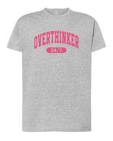 Koszulka Zamyślony 24/7 Szara M