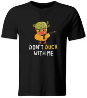 Koszulka ze Śmieszny Nadrukiem Don't Duck With Me, roz. XXL GiTees