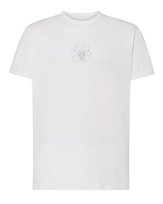 Koszulka Znak Zodiaku Byk Minimalistyczny Styl Biała M