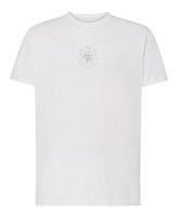 Koszulka Znak Zodiaku Wodnik Minimalistyczny Styl Biała XL