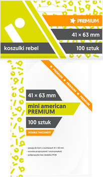 Koszulki na karty Mini American Premium, Rebel - Rebel