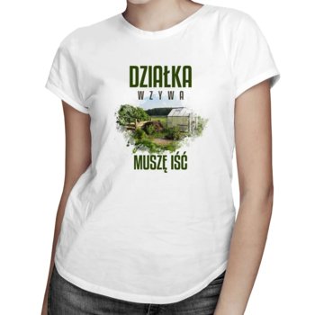 Koszulkowy, Koszulka damska, Działka Wzywa, Muszę Iść (Wersja 2), rozmiar L - Koszulkowy