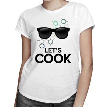 Koszulkowy, Koszulka damska, Let's cook, rozmiar XL - Koszulkowy