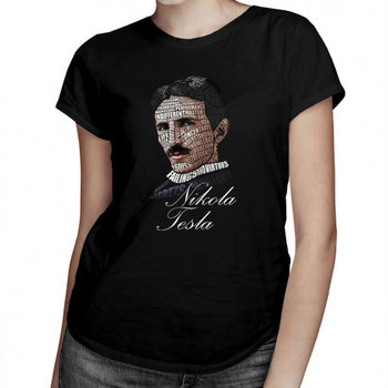 Koszulkowy, Koszulka damska, Nikola Tesla, rozmiar M - Koszulkowy
