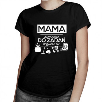 Koszulkowy, Koszulka dla mamy prezent na Dzień Matki, Mama - jednostka do zadań specjalnych, rozmiar XXL - Koszulkowy
