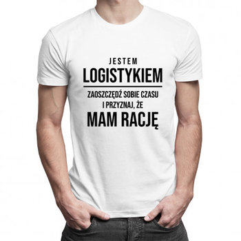 Koszulkowy, Koszulka męska, Jestem logistykiem, rozmiar XXL - Koszulkowy