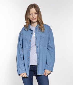 Koszulowa kurtka jeansowa ELZA 4000 BRUSCHED USED-XL - Lee Cooper