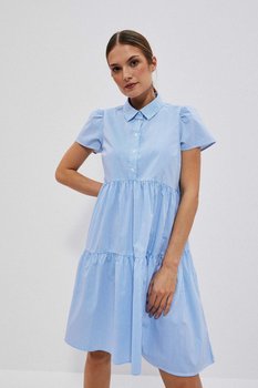 Koszulowa sukienka-XL - Moodo