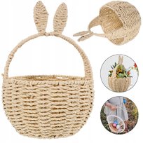 KOSZYCZEK KOSZYK WIELKANOCNY OZDOBNY PLECIONY ŚWIĘCONKA DO ŚWIĘCENIA