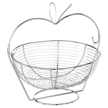 Koszyk na owoce APPLE, 33 cm, metalowy - Secret de Gourmet