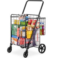 Koszyk na zakupy duży sklepowy składany do 50 kg Vevor