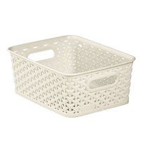 KOSZYK, SALON, ŁAZIENKA, SYPIALNIA, PROSTOKĄTNY KOSZ DO PRZECHOWYWANIA 13 L