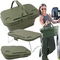 Koszyk składany z pokrywą Wobell 