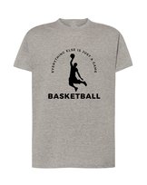 Koszykówka T-Shirt Męski Logo Nadruk Rozm.XS