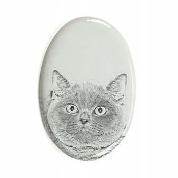 Kot brytyjski krótkowłosy Płytka ceramiczna - Art-Dog