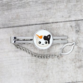 Kot japoński bobtail Spinka do krawata - Inna marka