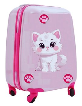 Kot Kotek Walizka Na Kółkach Dla Dzieci Kabinowa Do Samolotu Podróżna - MPMAX