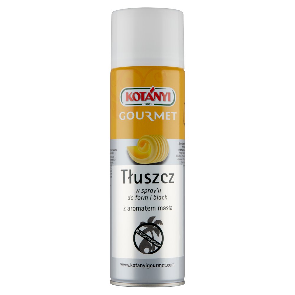 Kotányi Gourmet Tłuszcz W Spray'U Do Form I Blach Z Aromatem Masła 500 ...