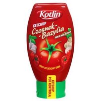 Kotlin, Ketchup czosnek-bazylia, 450 g 