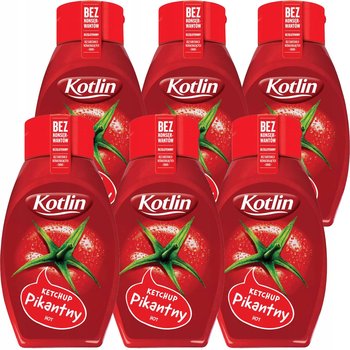 Kotlin Ketchup pikatny 450 g x 6 sztuk - Kotlin