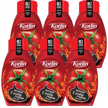 Kotlin Ketchup z piekła rodem 450 g x 6 sztuk - Kotlin