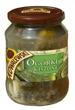 Kowalewski Ogórki Kiszone pasteryzowane 720 ml - KOWALEWSKI
