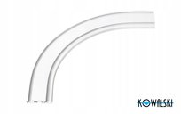 Kowalski Łuk 90°do szyny aluminiowej białej