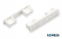 Kowalski Zaślepka do szyny aluminiowej białej para