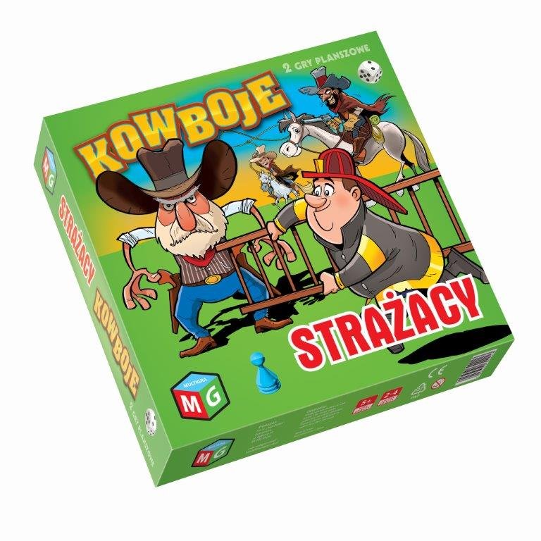 Kowboje Strażacy, gra rodzinna, MULTIGRA