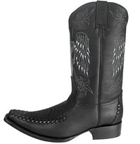 kowbojki GRINDERS - KANSAS (284 BLACK)-42 Grinders