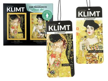 Kpl. 2 zapachów samochodowych - G. Klimt - Amore mio i Golden Lady (CARMANI) - Hanipol