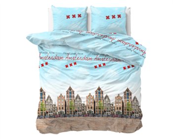 Kpl 200x220 AMSTERDAM CANAL multi mix - Sleeptime