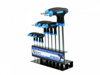 Kpl. wkrętaków torx typu T T9-T50 10el. (10) - Geko