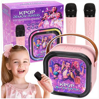 KPOP - Zestaw do Karaoke 2 mikrofony + głośnik Bluetooth OEM