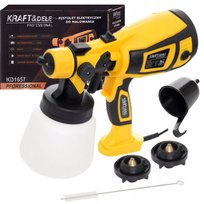 KRAFT&DELE PISTOLET ELEKTRYCZNY LAKIERNICZY 650W HVLP 800ml 32000rpm KD1657