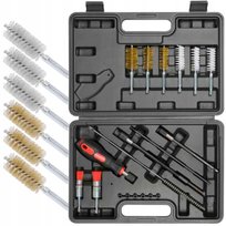 Kraft&Dele Zestaw Szczotek Do Czyszczenia Gniazd Wtryskiwaczy 19El. Kd10049