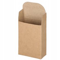 Kraftowe pudełko pudełeczko brązowy kartonik na mały prezent opakowanie