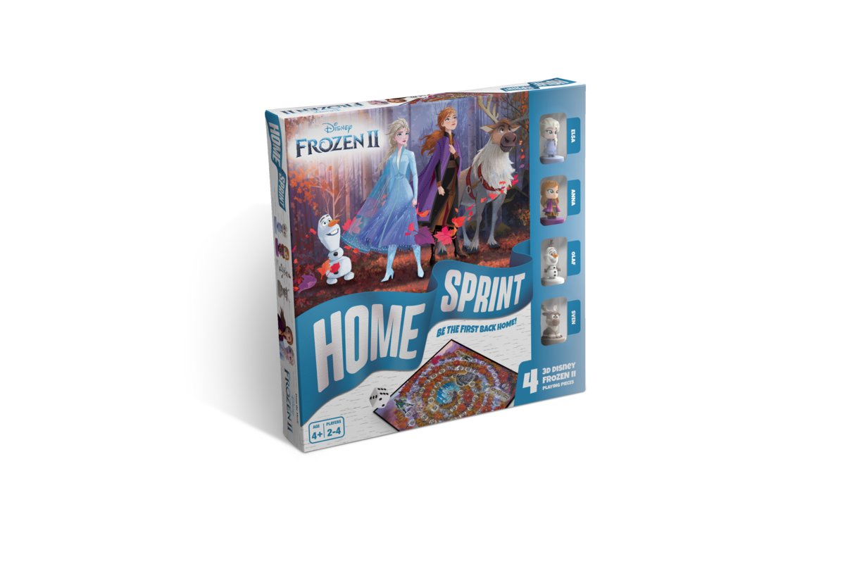 Kraina Lodu 2, gra rodzinna Home Sprint, Cartamundi