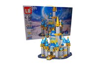 Kraina Lodu Zamek Pałac Elsy LED Figurki Świecący zamek