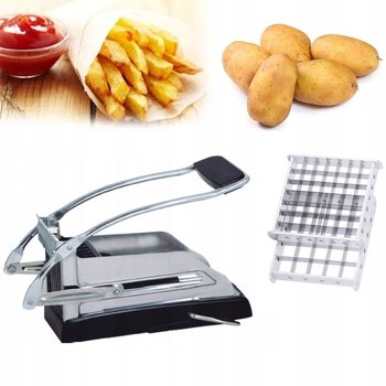 Krajalnica Maszynka Ręczna do Robienia Frytek Krojenia Ziemniaków 2x Ostrze - HOFFNER