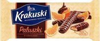 Krakuski, Paluszki z galaretką pomarańczową, 144 g Krakuski