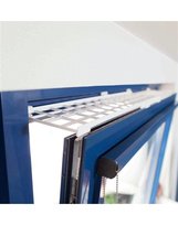 Krata zabezpieczajaca do okna TRIXIE, biała, 16x75–125 cm