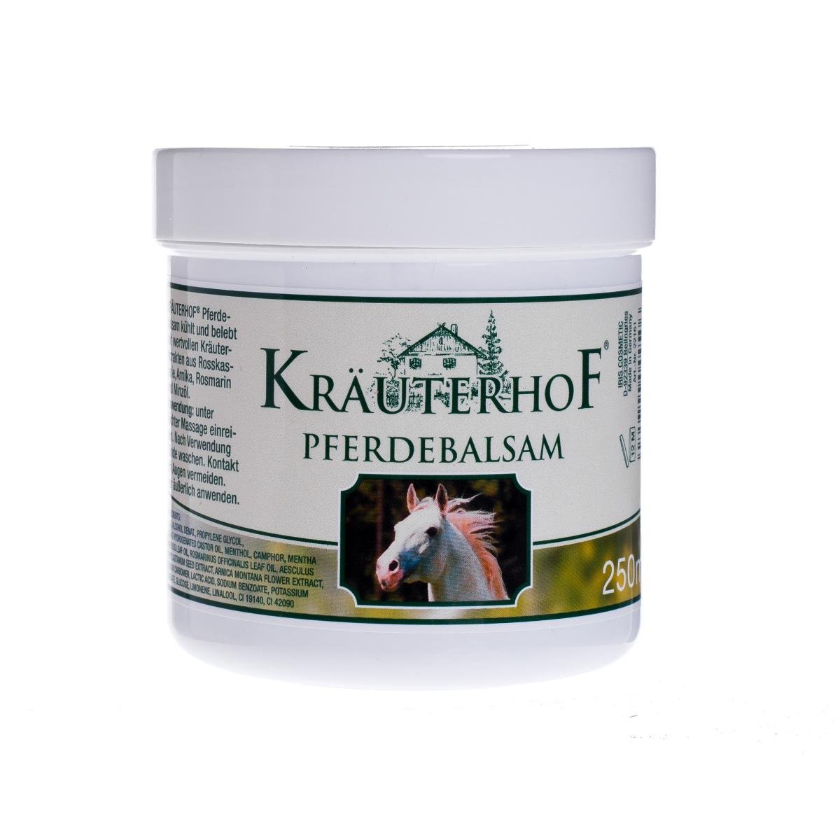 Фото - Вітаміни й мінерали Krauterhof maść końska chłodząca, 250 ml