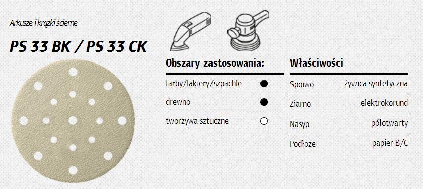 Krążek szlifierski KLINGSPOR, 150 mm, p 150, 100 szt K301928