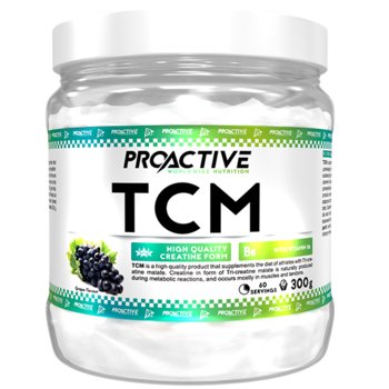 Kreatyna Proactive Tcm - Jabłczan - 300G Grape - Proactive