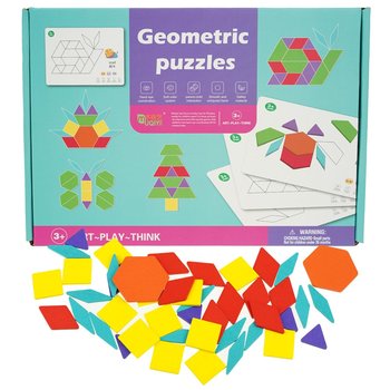 Kreatywna układanka edukacyjna mozaika puzzle - KinderSafe
