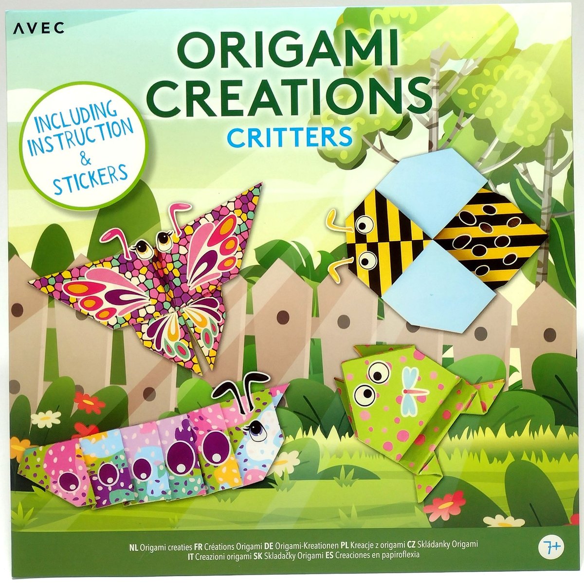 Kreatywny Zestaw Do Origami - Owady - Avec | Sklep EMPIK.COM